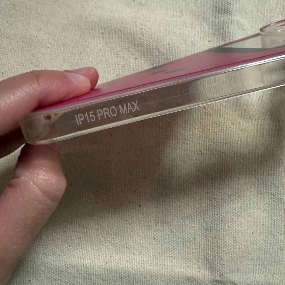 Pink Game Console iPhone 15 Pro Max Case